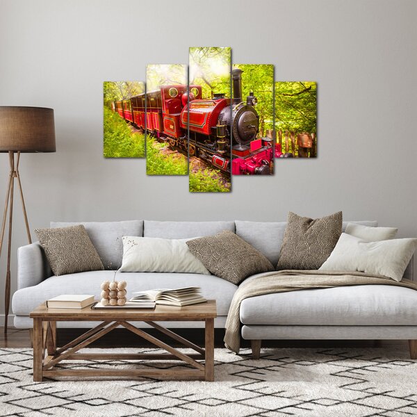 Slika parnega vlaka (150x105 cm)