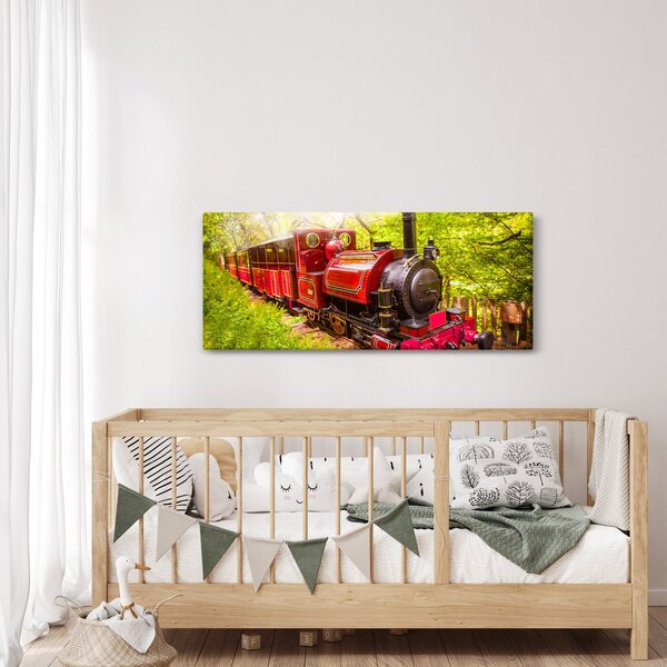 Slika parnega vlaka (120x50 cm)