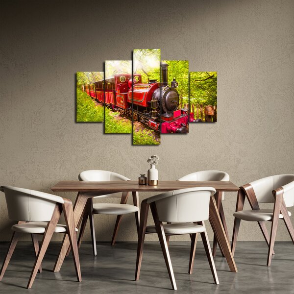 Slika parnega vlaka (150x105 cm)