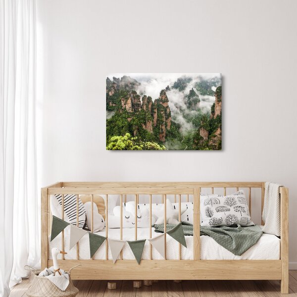 Slika - Nacionalni park Zhangjiajie, Kitajska (90x60 cm)