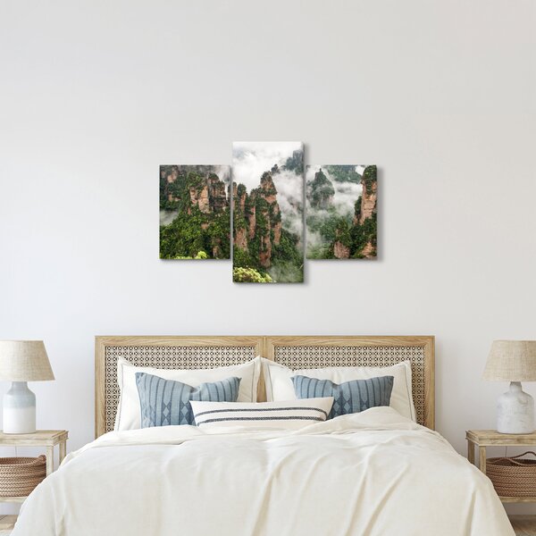 Slika - Nacionalni park Zhangjiajie, Kitajska (90x60 cm)