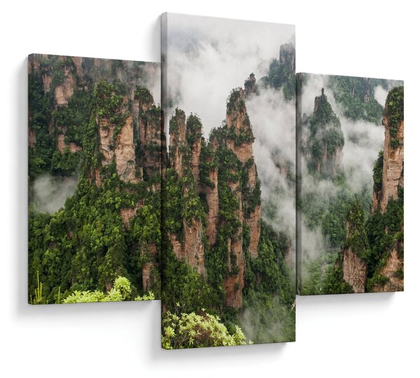 Slika - Nacionalni park Zhangjiajie, Kitajska (90x60 cm)
