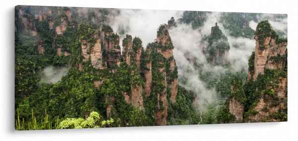 Slika - Nacionalni park Zhangjiajie, Kitajska (120x50 cm)