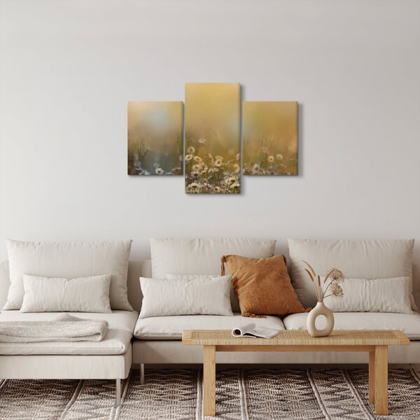 Slika - Oljna slika marjetic (90x60 cm)