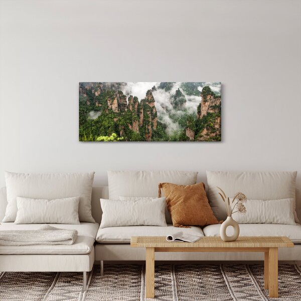 Slika - Nacionalni park Zhangjiajie, Kitajska (120x50 cm)