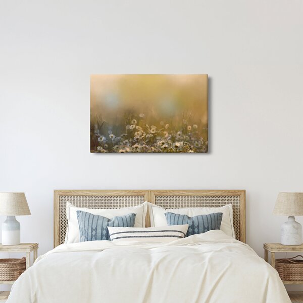 Slika - Oljna slika marjetic (90x60 cm)