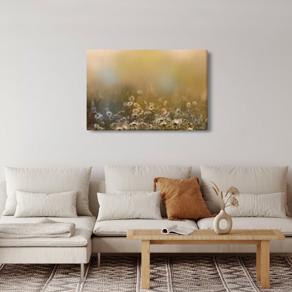 Slika - Oljna slika marjetic (90x60 cm)