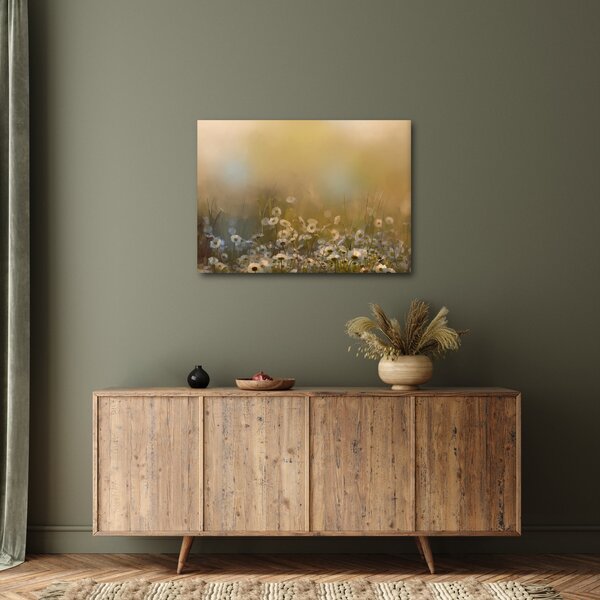 Slika - Oljna slika marjetic (70x50 cm)
