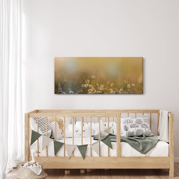Slika - Oljna slika marjetic (120x50 cm)