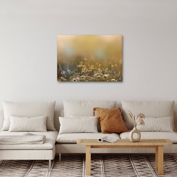 Slika - Oljna slika marjetic (70x50 cm)