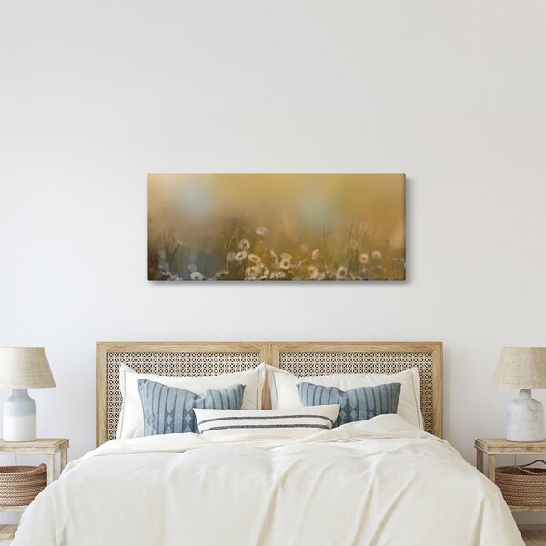 Slika - Oljna slika marjetic (120x50 cm)