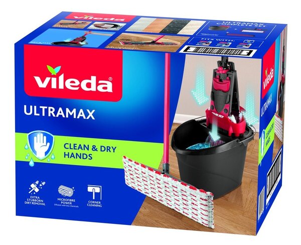 Set kanta i mop Vileda Ultramax