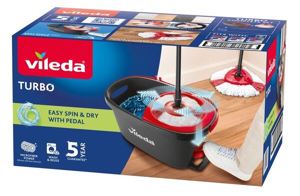 Set kanta i mop Vileda Turbo