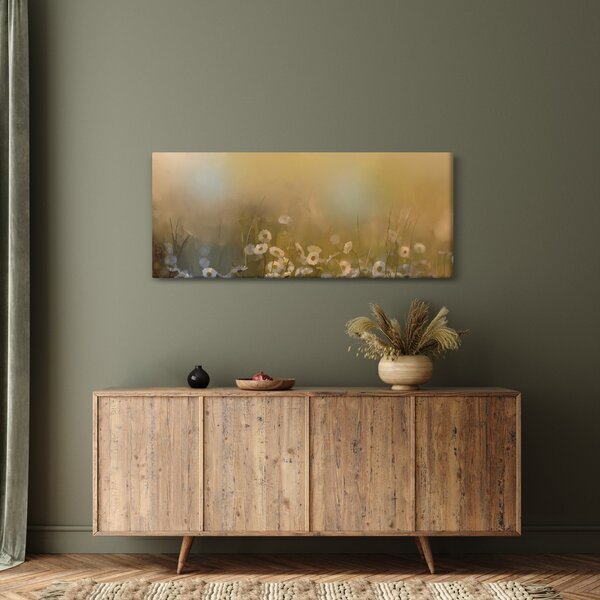 Slika - Oljna slika marjetic (120x50 cm)