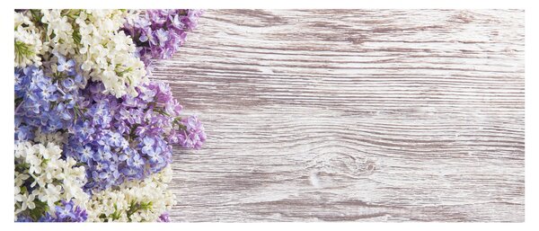 Slikanje lila na lesu (120x50 cm)