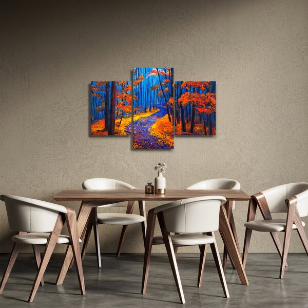 Slika jesenskega gozda (90x60 cm)