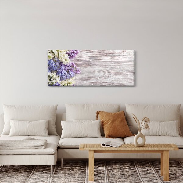 Slikanje lila na lesu (120x50 cm)