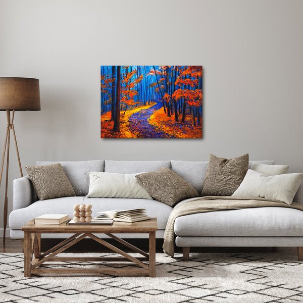 Slika jesenskega gozda (70x50 cm)