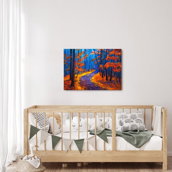 Slika jesenskega gozda (70x50 cm)