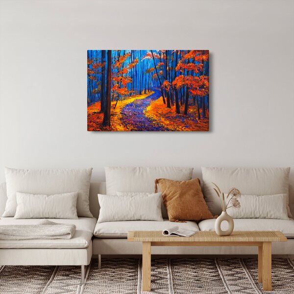 Slika jesenskega gozda (90x60 cm)