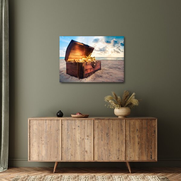 Slika - Zaklad na plaži (70x50 cm)