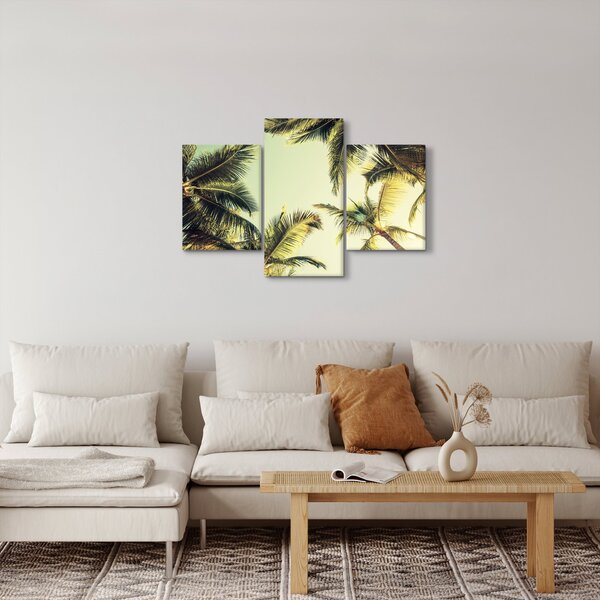Slika s kokosovimi palmami (90x60 cm)