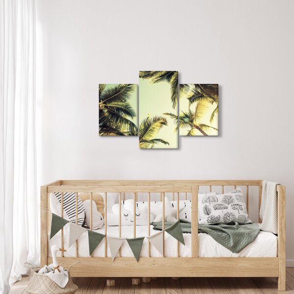 Slika s kokosovimi palmami (90x60 cm)