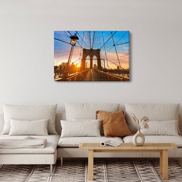 Slika - Brooklynski most, Manhattan, New York (90x60 cm)