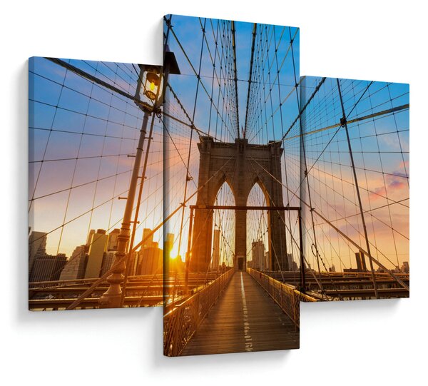 Slika - Brooklynski most, Manhattan, New York (90x60 cm)