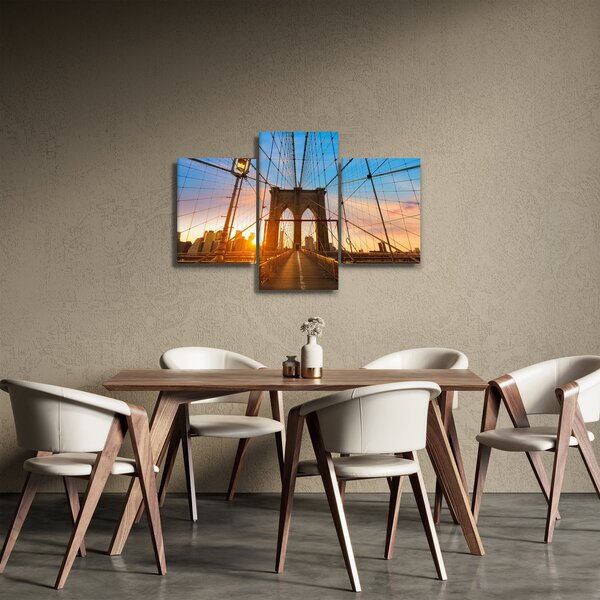 Slika - Brooklynski most, Manhattan, New York (90x60 cm)
