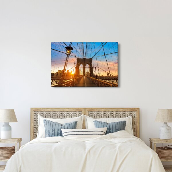 Slika - Brooklynski most, Manhattan, New York (90x60 cm)