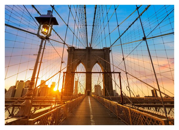 Slika - Brooklynski most, Manhattan, New York (70x50 cm)