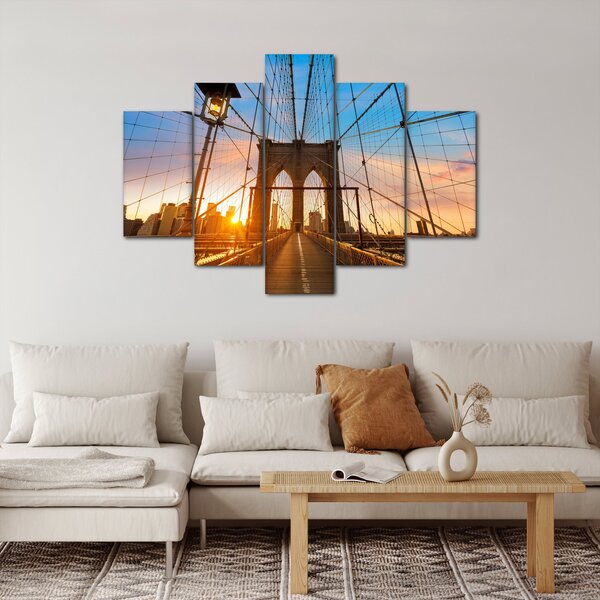 Slika - Brooklynski most, Manhattan, New York (150x105 cm)