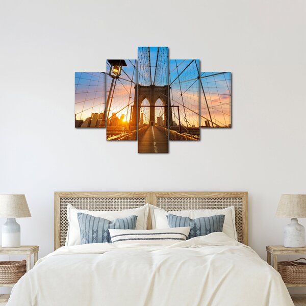 Slika - Brooklynski most, Manhattan, New York (150x105 cm)