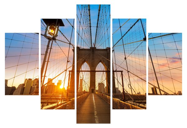 Slika - Brooklynski most, Manhattan, New York (150x105 cm)