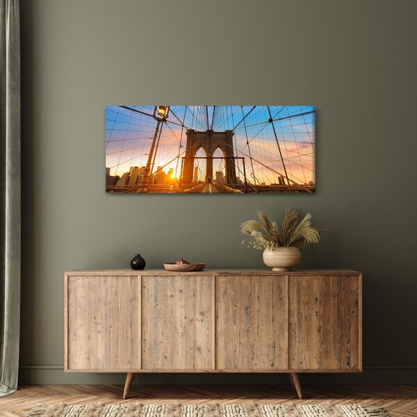 Slika - Brooklynski most, Manhattan, New York (120x50 cm)
