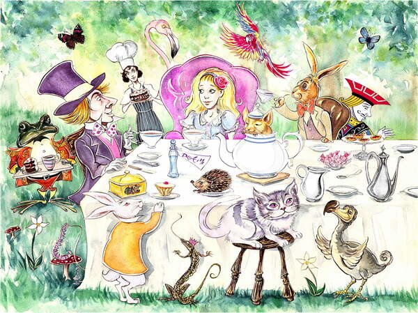 Osborne, Neale - Reprodukcija umjetnosti Alice's Adventures in Wonderland by Lewis Carroll, (40 x 30 cm)