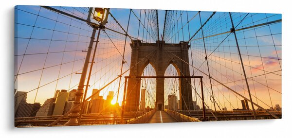 Slika - Brooklynski most, Manhattan, New York (120x50 cm)