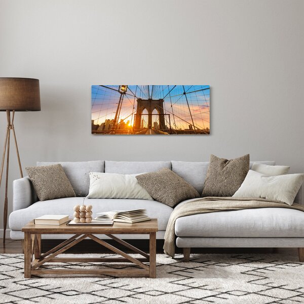Slika - Brooklynski most, Manhattan, New York (120x50 cm)