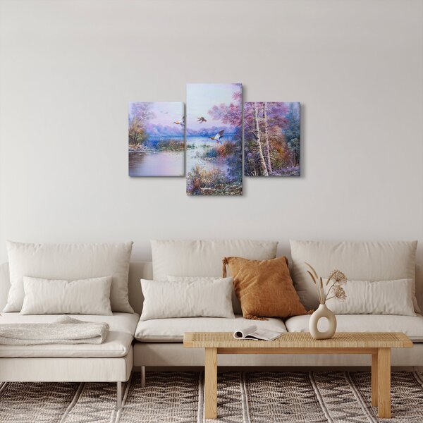 Slika - Jesen prihaja, oljna slika (90x60 cm)