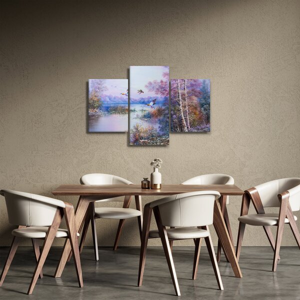 Slika - Jesen prihaja, oljna slika (90x60 cm)