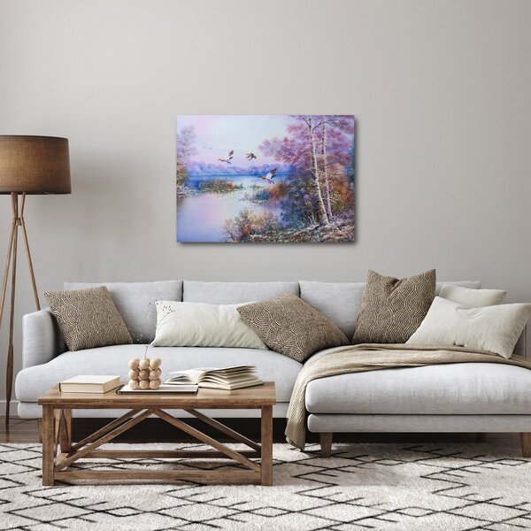 Slika - Jesen prihaja, oljna slika (70x50 cm)