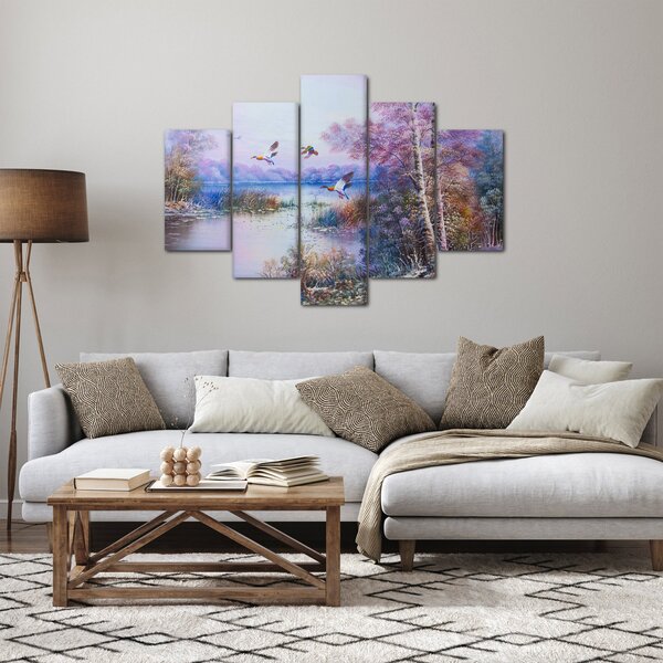 Slika - Jesen prihaja, oljna slika (150x105 cm)