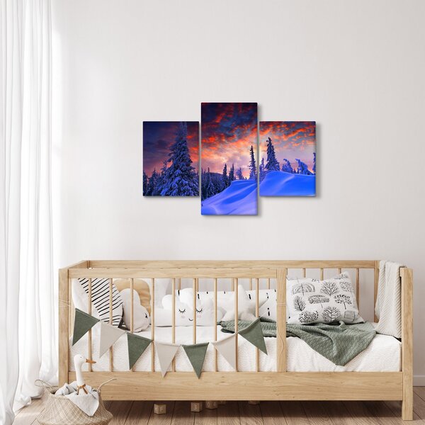 Slika - Zimski somrak (90x60 cm)