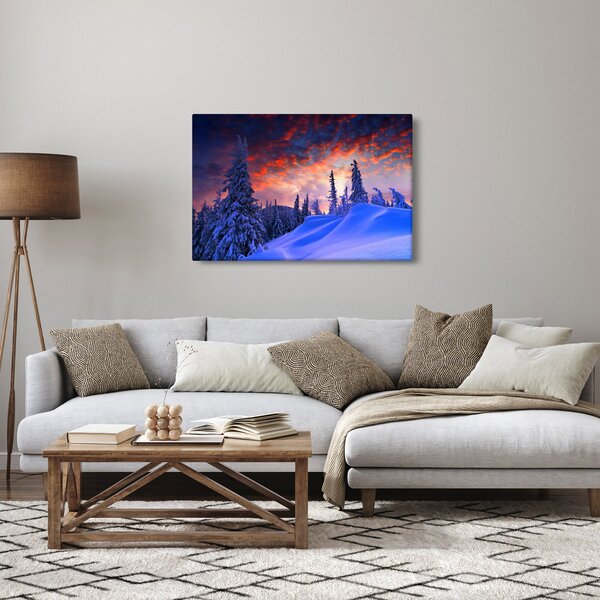 Slika - Zimski somrak (90x60 cm)