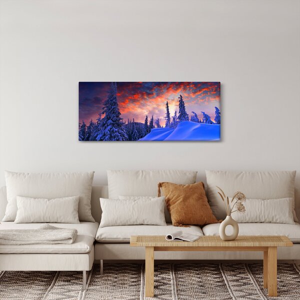 Slika - Zimski somrak (120x50 cm)