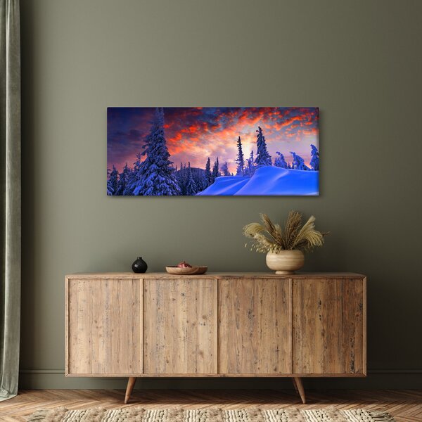 Slika - Zimski somrak (120x50 cm)