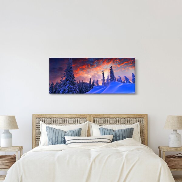 Slika - Zimski somrak (120x50 cm)