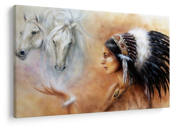 Slika - Magija Indijancev (90x60 cm)
