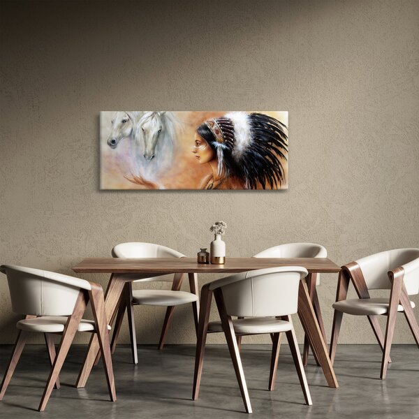Slika - Magija Indijancev (120x50 cm)